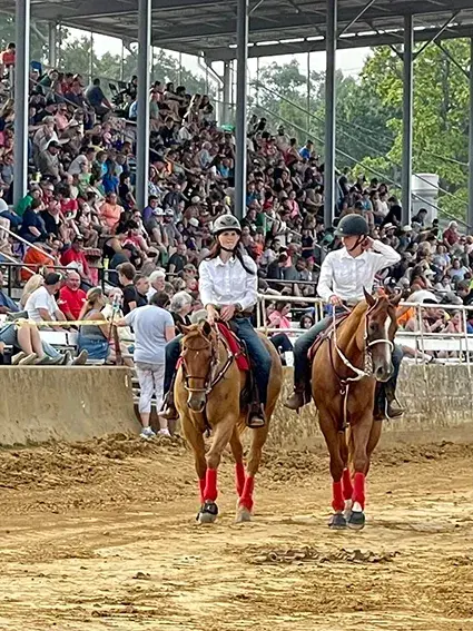 Performing in front of an audience