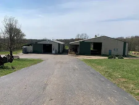 Outside view of the Night Sun Stables Facilities