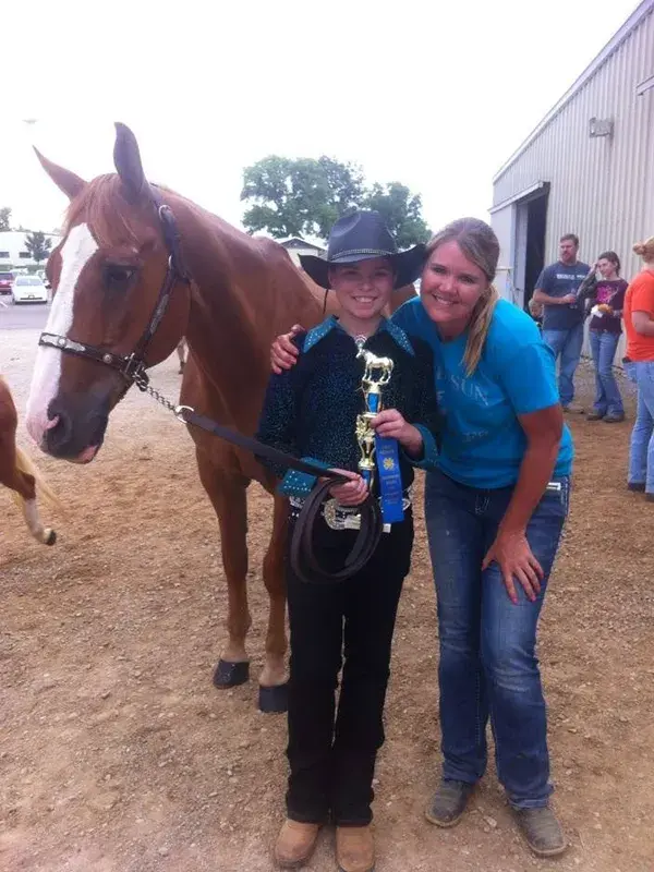 Carmen and the big winner